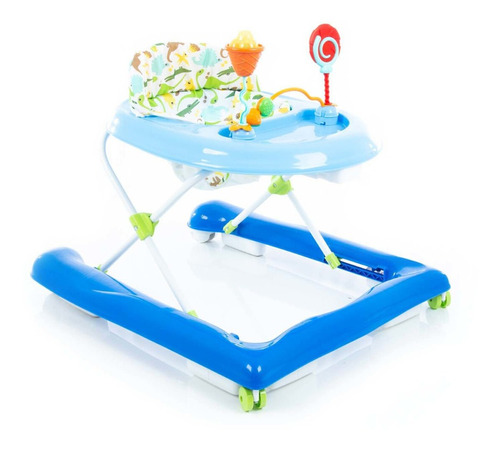 Andador Infantil Voyage Baby Step 6m/12kg Azul C/ Brinquedo