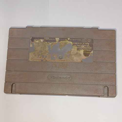 World Heroes 2 Super Nintendo Snes Original (Reacondicionado)