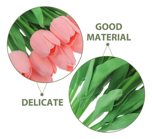Centros De Mesa Con Forma De Tulipán Artificial, 15 Unidades