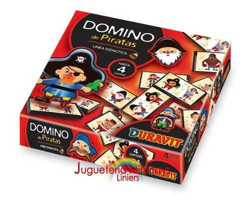 Domino Piratas Juego De Mesa Didactico Duravit 034