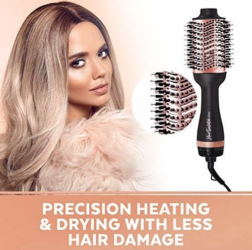 Imagen 2 de 6 de Hair Dryer Brush - Hot Hair Brush Dryer With Ion Generator,