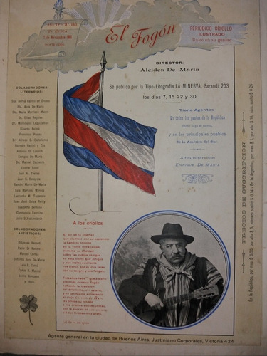 Revista 1901 Homenaje Domingo Lombardi Y H. Rodriguez Himno