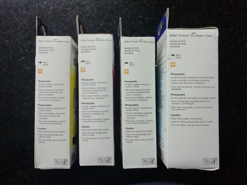 Imagen 5 de 6 de Tinta Original Epson Kit 664 L210 504 L4150 L4160, 544 L3110
