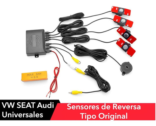 Sensores De Reversa Tipo Original Vw Audi Seat Universales