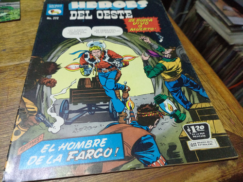 4 Cómics Héroes Del Oeste (Usado)