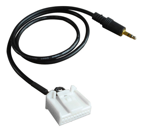 Cable De Entrada De Audio Auxiliar De 3,5 Mm Para Coche Con