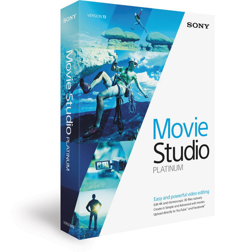 Sony Vegas Movie Studio Platinum 13 Suite - Produto Original