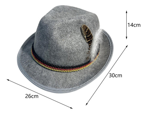 Sombrero Fedora Para Hombre, Sombrero Informal De Jazz Para