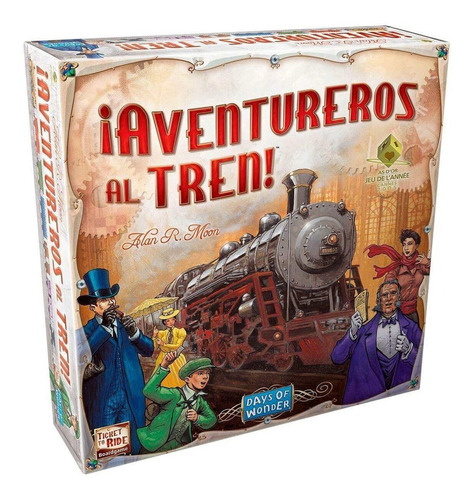 Aventureros Al Tren Juego De Mesa Estrategia Trenes Español