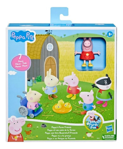 Peppa Va A La Granja - Set Peppa Pig Hasbro 