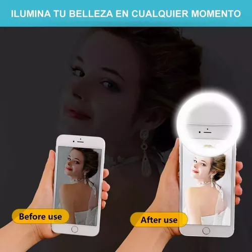 Anillo Aro Luz Led Para Selfies Celular Tablet