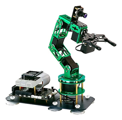 Yahboom Robotic Arm Raspberry Pi Robot Kit Ai Hand Building 