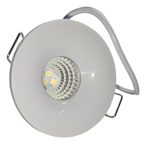 10 Pack Mini Spot Led 3w Empotrable 3.5cm Muebles Plafon