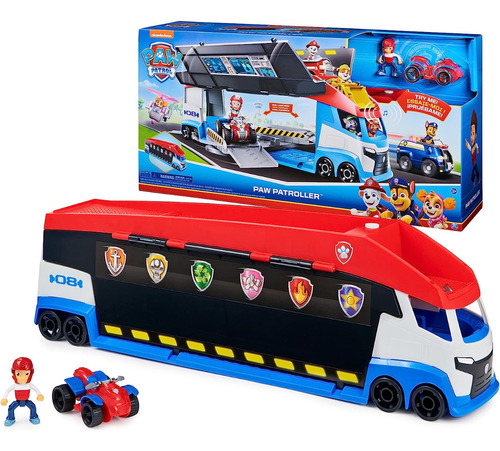 Camion Transformable De Lanzamiento Paw Patrol