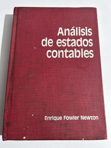 Libro Análisis De Estados Contables - Fowler Newton - Oferta