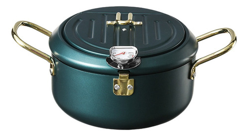 Q Papas Fritas Sartén Control De Temperatura 20cm Verde