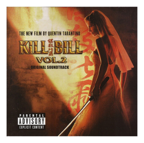 Cd Kill Bill Vol. 2 Original Soundtrack Nuevo Y Sellado