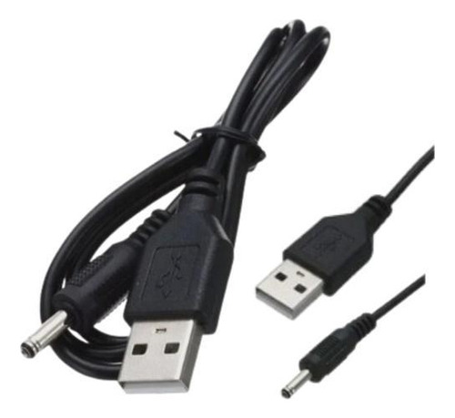 Cabo Usb Alim. Energia Dc 3,5mm Usb Caixa Som 50 Cm