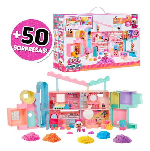 Casa De Muñecas Lol Surprise Squish Sand 2023 + Accesorios 