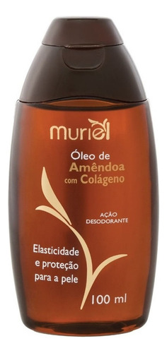 Óleo De Amêndoa Para O Corpo Com Colágeno Muriel 100ml Tipo