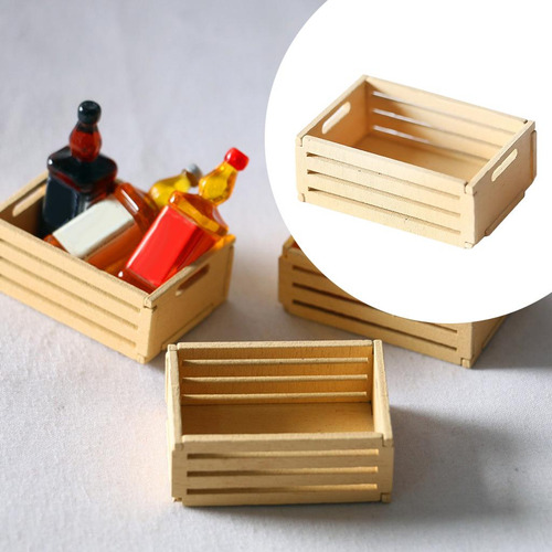 Cesta De Almacenamiento De Frutas Y Verduras En Miniatura