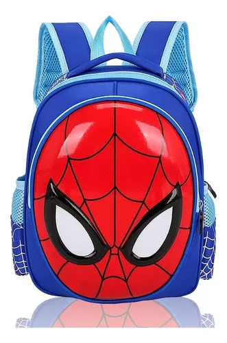 comprar Mochila Preescolar Spider Man 3d Dibujos Animados