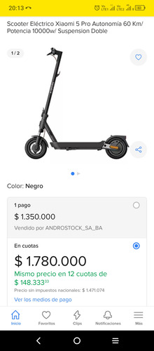 Monopatín Eléctrico Xiaomi Excelente Estado!!