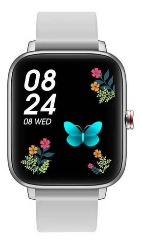 Smartwatch Colmi P8 Max 1.69" caja p8 max silver, malla p8 max silver y bisel p8 max silver