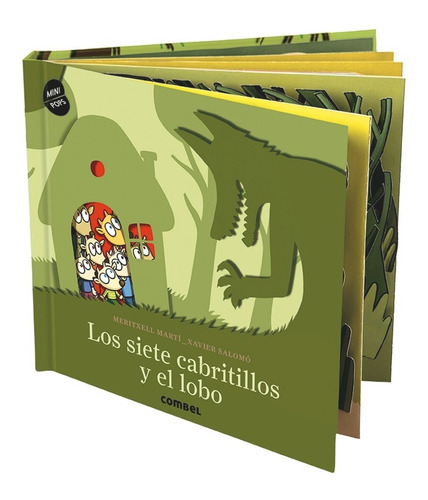 LOS SIETE CABRITILLOS Y EL LOBO (MINIPOPS), de Meritxell Marti,Roberto Bravo. Combel Editorial, tapa pasta blanda, edición 1 en español, 2016