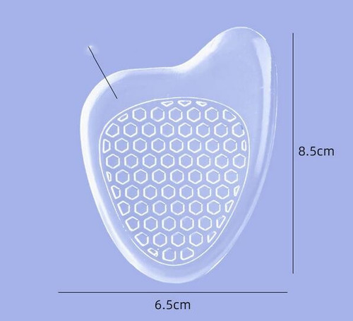 Almofada De Antepé H Honeycomb De Salto Alto Friction Forefo