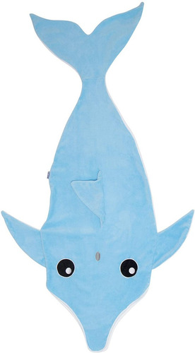 Manta Cómoda Para Niños (azul, Talla Única) Delfin Importado