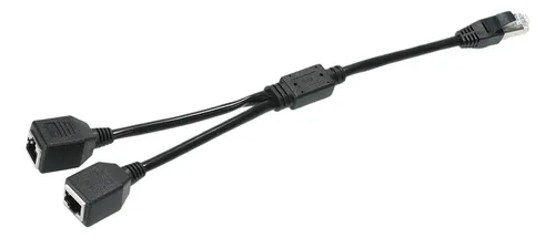 comprar New Adaptador Divisor De Red Rj45, Macho A 2 Hembras Para