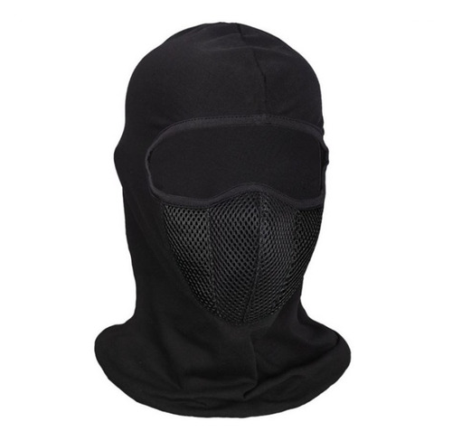 Balaclava Pasamontana Cabeza Completa Moto Bici Negro