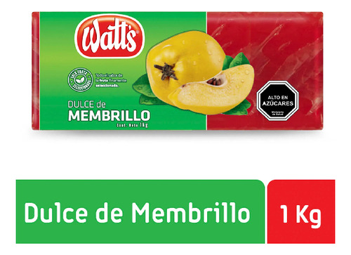 Dulce De Membrillo Watts 1kl(2uni)super