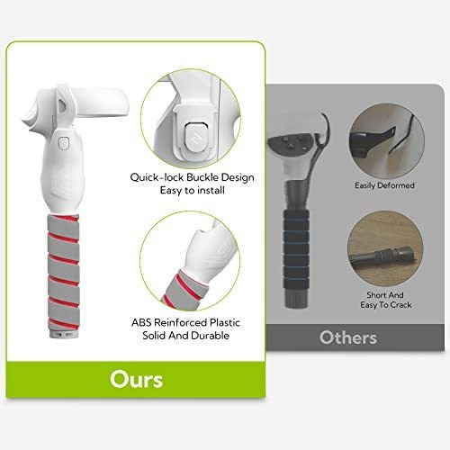 Accesorio Zyber Handle Para El Mando Oculus Quest 2, Vr Gol