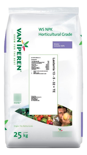 Fertilizante Hidrosoluble Lastarria 13 05 32 Macro Y Micro 