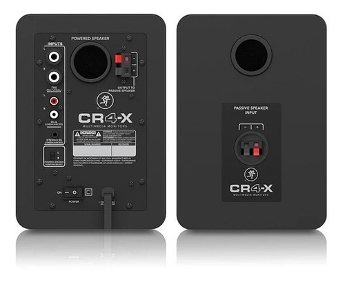 Imagen 3 de 3 de Mackie Cr4-x (par) - Monitores De Estudio