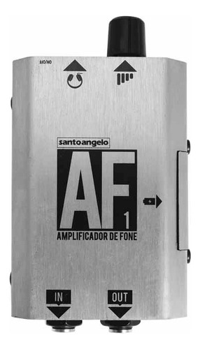 Amplificador P/ Fone De Ouvido Af1 Prata