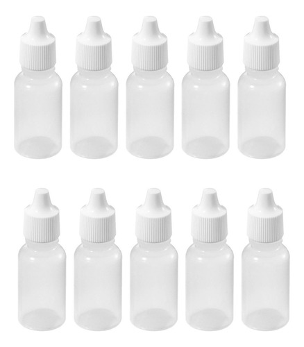 24 Botellas De Plstico Vacas De 0.3fl Oz, Cuentagotas Para L