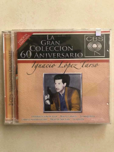 Ignacio Lopez Tarso 2cds La Gran Coleccion 60 Aniversario