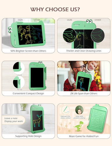 Jasonwell Lcd Dibujo De Dibujo Tableta - Dibujo Tablero De G