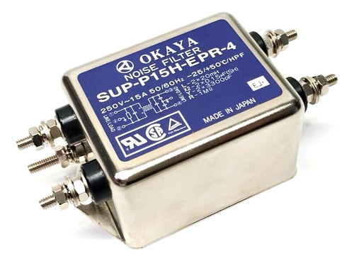 Okaya Sup-p15h-epr-4 Noise Filter 250v 15a Vvn