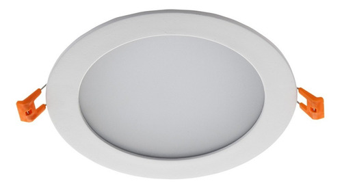 Lampara Led 5w Empotrable Circular Luz Amarilla 4'' Hammer