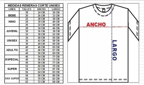 Remeras de algodon talles especiales sale