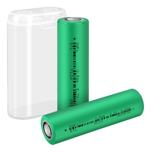 3.7 Lithium Ion Rechargeable Battery Flat Top 3.7v Batt...