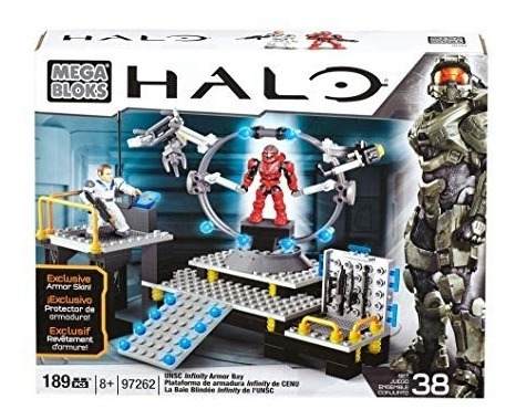 Mega Bloks De Halo Unsc Infinity Bay Armadura