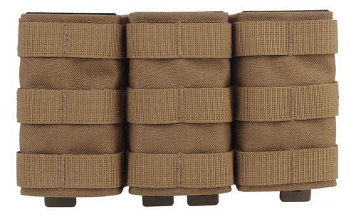 Porta Cargador Triple Para Rifle Táctico 7.62, Long Molle