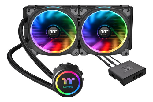 Water Cooling Thermaltake Floe Dual Riing Rgb 280 Tt Premium