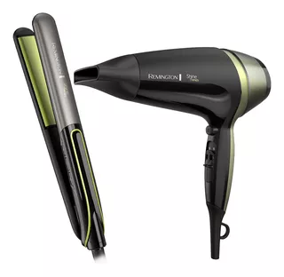 Combo Remington Shine Therapy Alisadora S12a+secadora D13a