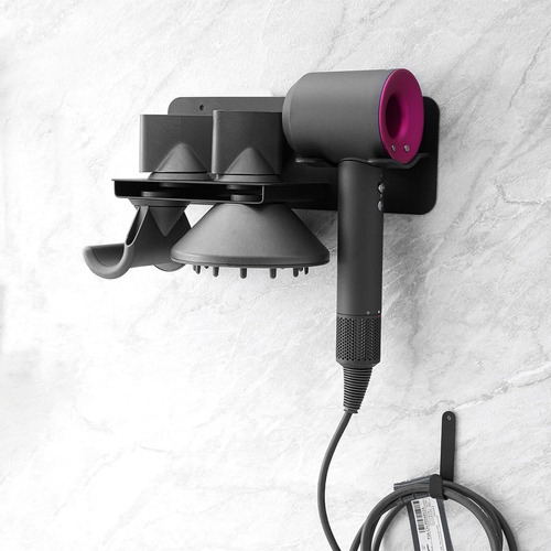 Disolvente Soporte De Pared Para Secador De Pelo Dyson Super